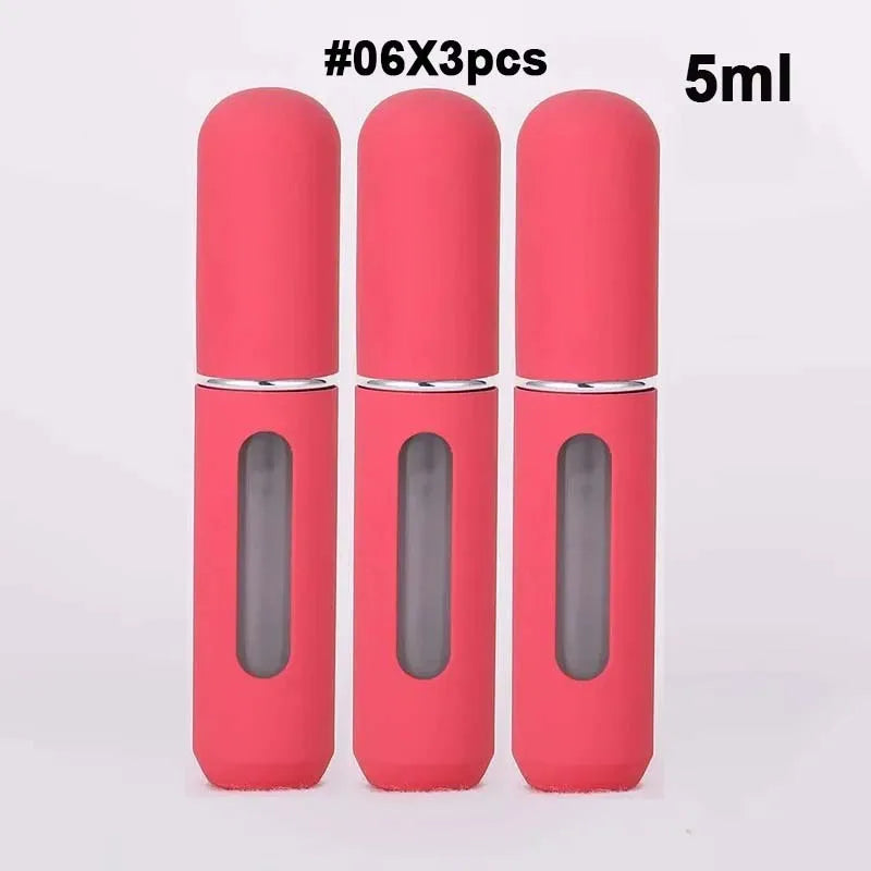 5ml Mini Refillable Perfume Spray Bottles | Candy Color Travel Set Refillable Perfume Atomizer Zpaxo 106-06x3