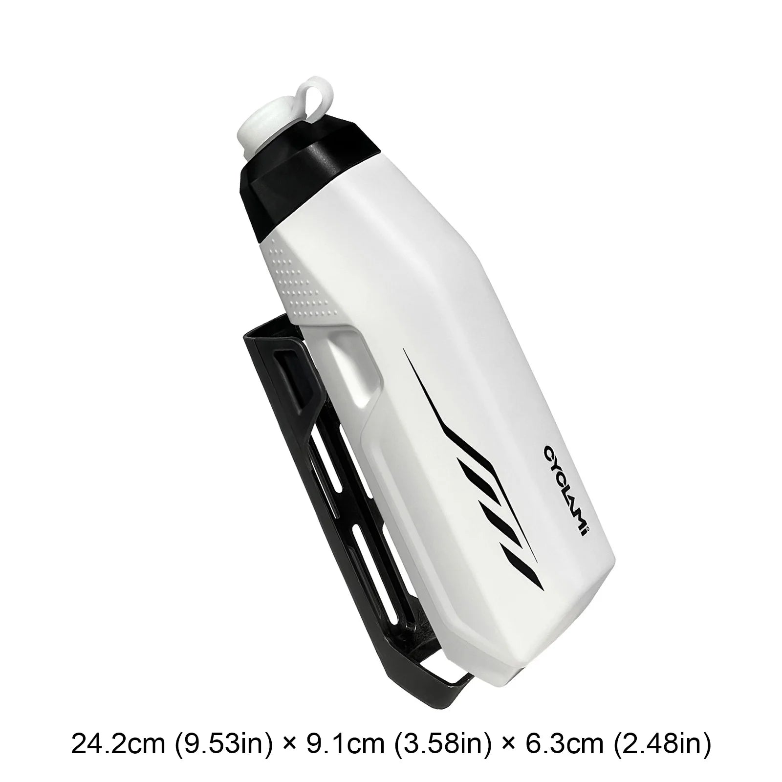 Aerodynamic Water Bottle Bracket Squeeze Drink Design Lightweight PP