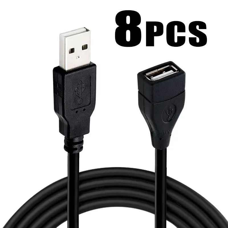 USB 2.0 Extension Cable – High-Speed Data & Charging Extender