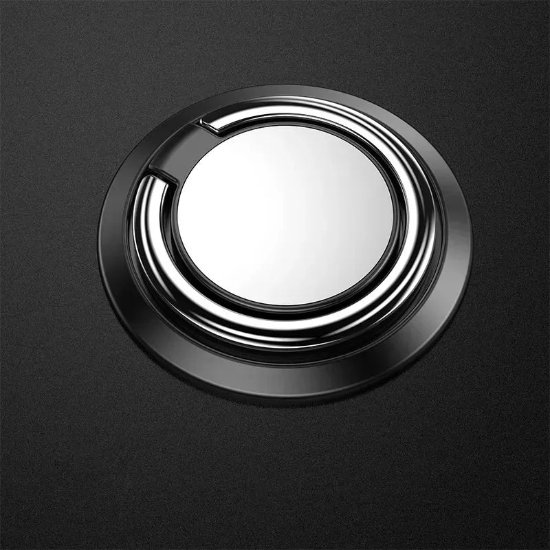 360 Degree Rotating Finger Ring Mobile Phone Holder Iphone Samsung Zpaxo Black