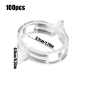 100-Pack Plant Support Clips – Trellis Stake Clips for Garden Plant Support Clips Zpaxo 100Pcs