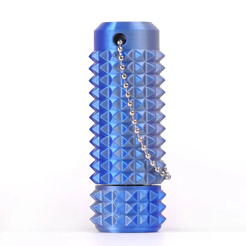 Little Ouchies Fidget Pocket Mini Spiky Grippie Stim Keychain Venting Zpaxo Bluesliver