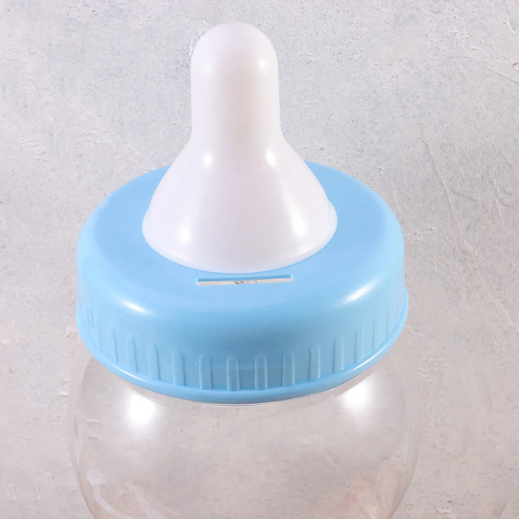 Extra Large Baby Bottle Design PVC Piggy Bank Kids Saving Pot Money