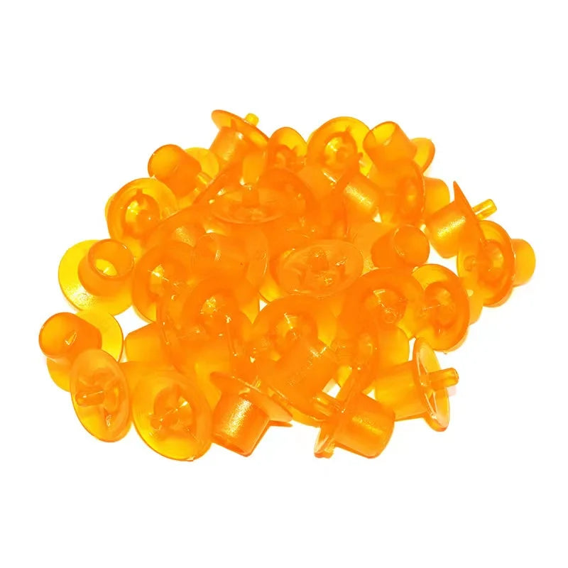 Bee Queen Rearing Cell Cup 19x16mm Beekeeping Feeding Container Tools Zpaxo Orange