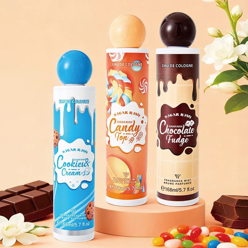 Sublime Gourmet Fragrance Mist, Unisex Fresh Berry Sweet Cookie Chocolate Cream Scent Body Spray 168ml Alluring Aroma Splash Zpaxo