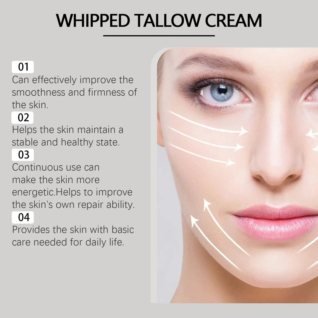 Ouhoe Tallow Cream – Pore Minimizing Firming Face Moisturizer Face Moisturizer Cream Zpaxo