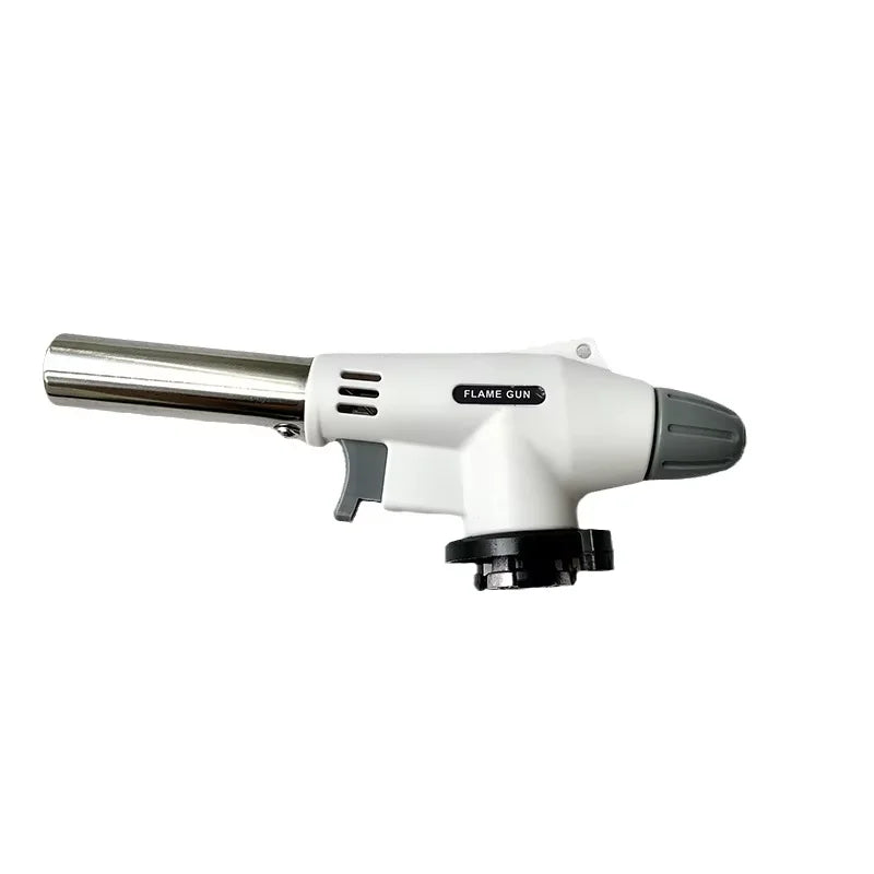 Multifunction Welding Gas Burner Flame Torch for BBQ Camping Cooking Lighter Heating - Portable Outdoor Welding Flame Gun Zpaxo 1pc