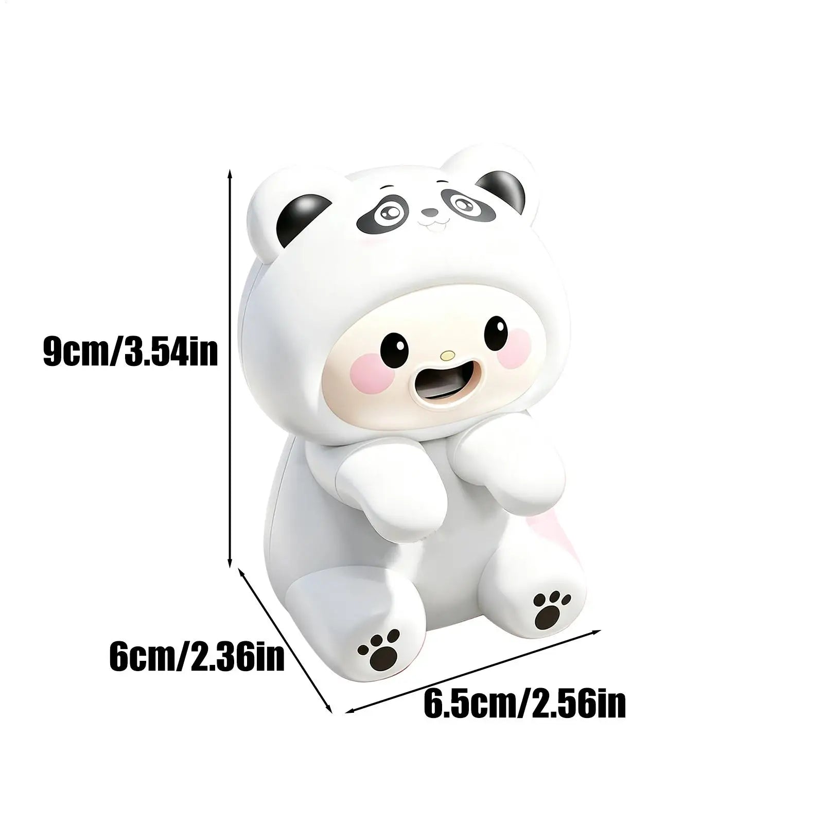 Small Fan For Cooling Food Quiet Animal Shape USB Rechargeable Personal Soup Cooler Fan For Soups Stews Coffees Teas Baked Goods Zpaxo
