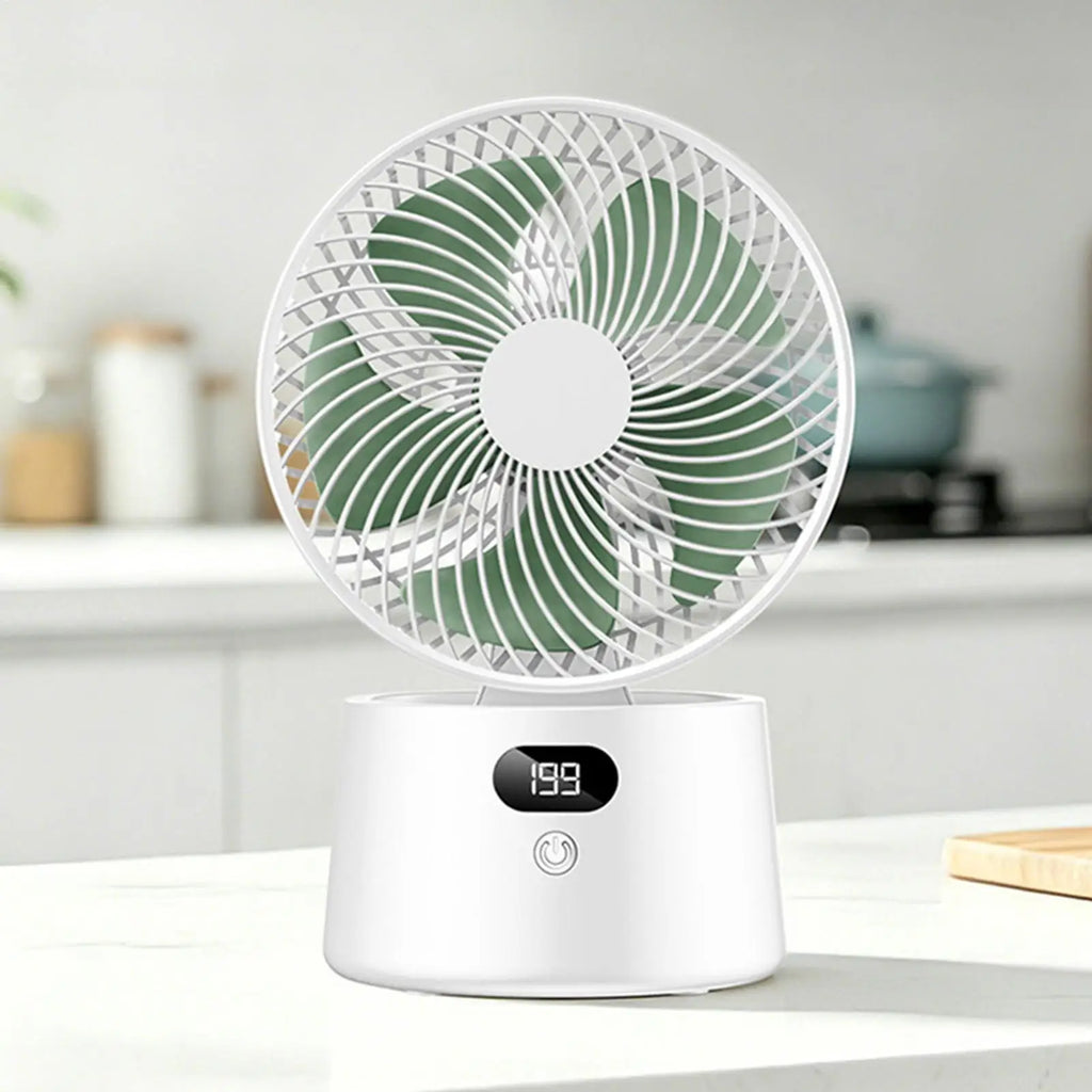 Fan For Bedroom Quiet Digital Display Bedside Air Circulator Fan For Bedroom Living Room Office Bedside Traveling Men Women Zpaxo