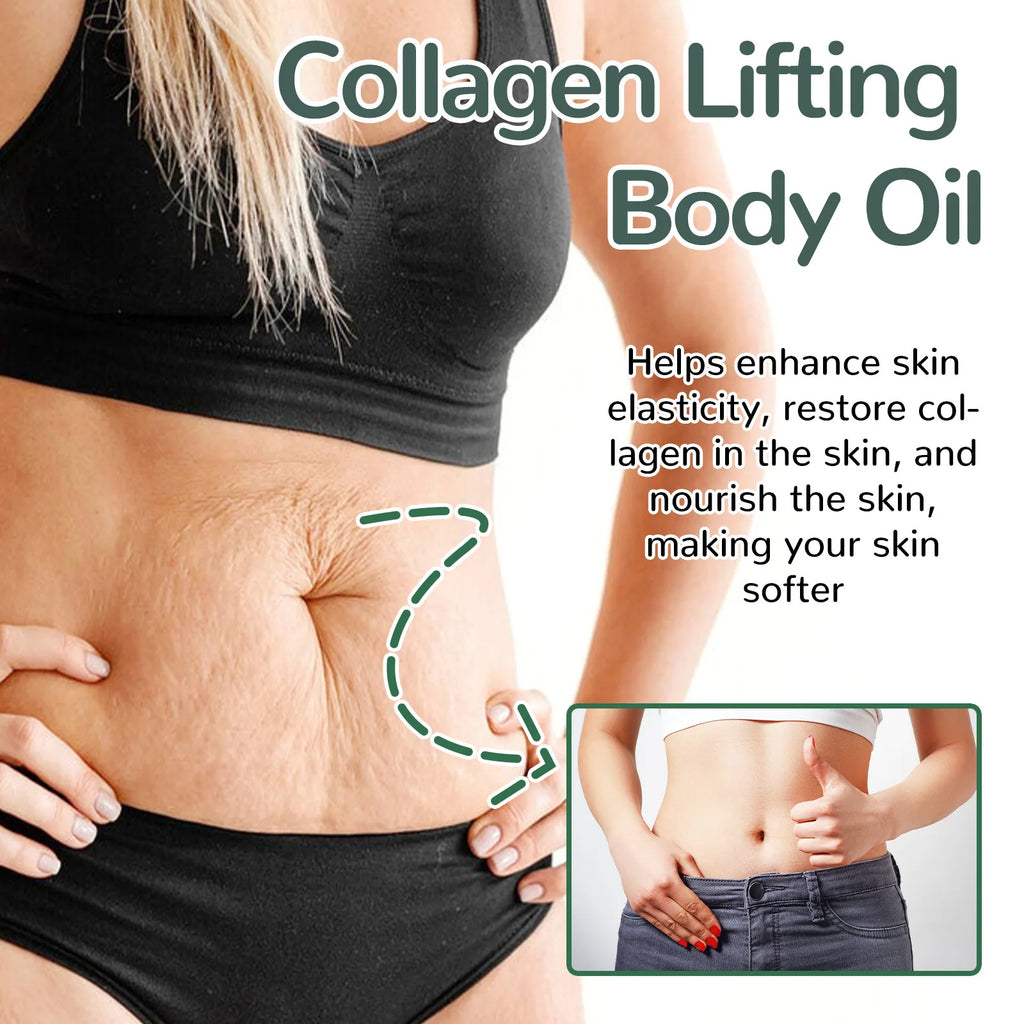 OceAura Collagen Body Oil – Firming, Anti-Aging & Hydrating Collagen Body Oil Zpaxo
