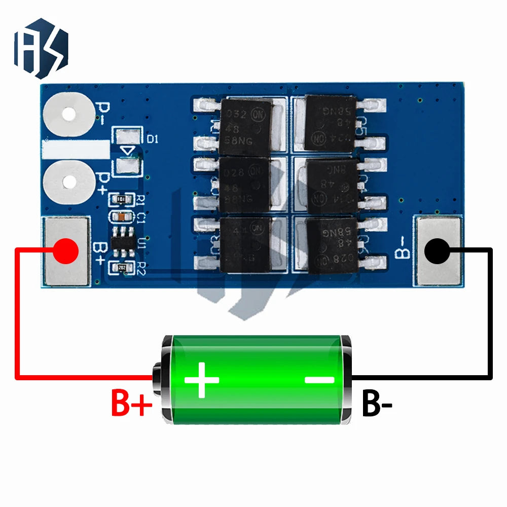 BMS 1S 12A 16A 24A 30A 3 2V LiFePO4 7V Lithium Battery Protection Zpaxo