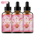 Lily essential oil, with its delicate floral fragrance, is suitable for aromatherapy and body massage. Zpaxo Lily 3PCS 30ml Lily