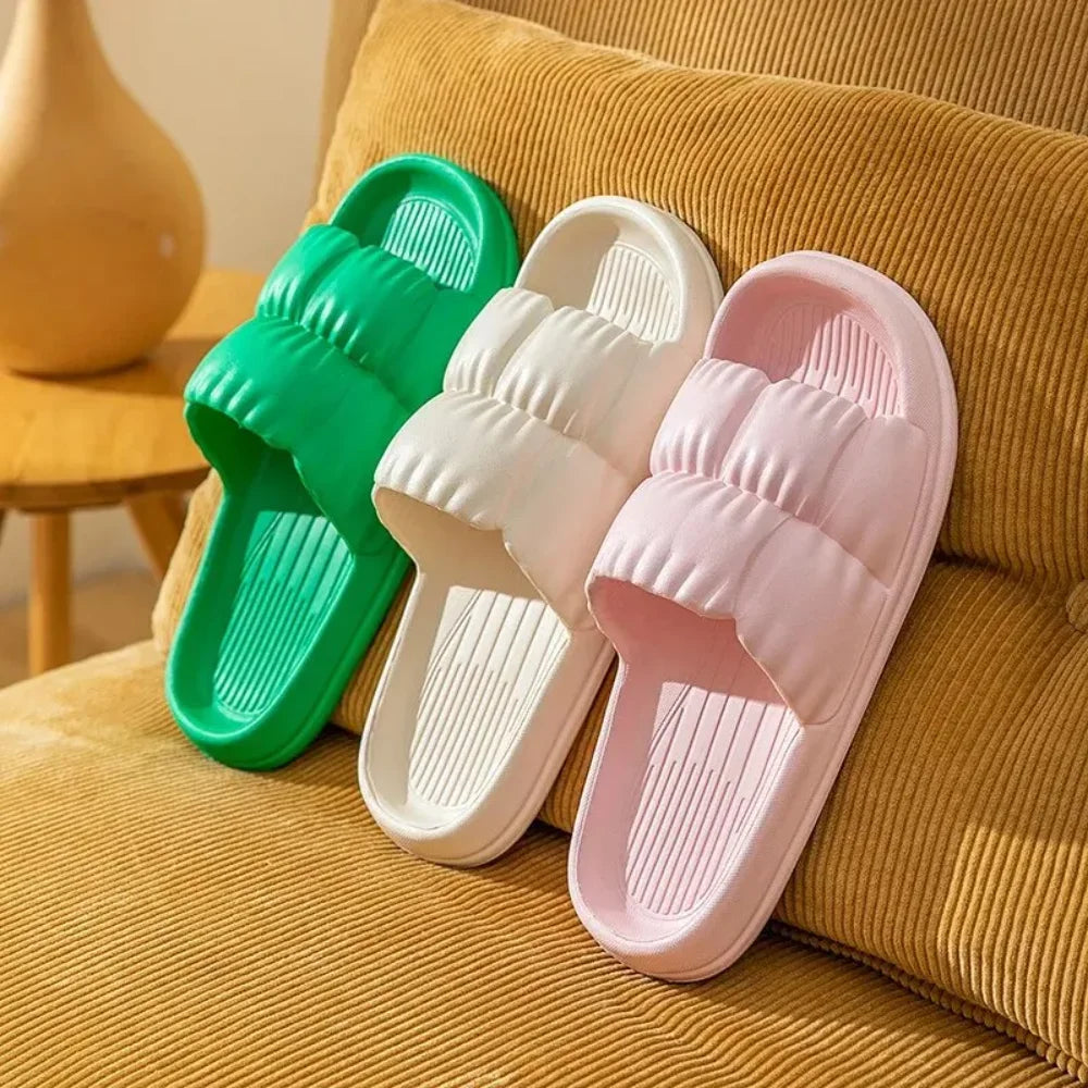 Soft EVA Slippers, Non-Slip Home & Bath Sandals, Comfortable Lightweight Summer Shoes, Cute Unisex Footwear, Durable & Cozy Zpaxo