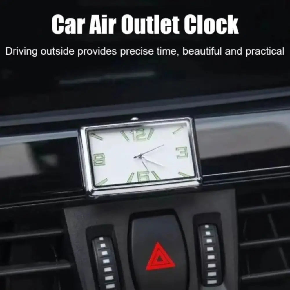 Lightweight Design Car Digital Clock Button Battery Operated Luminous Pointer Quartz Analog Watch Stylish Design Digital Display Zpaxo