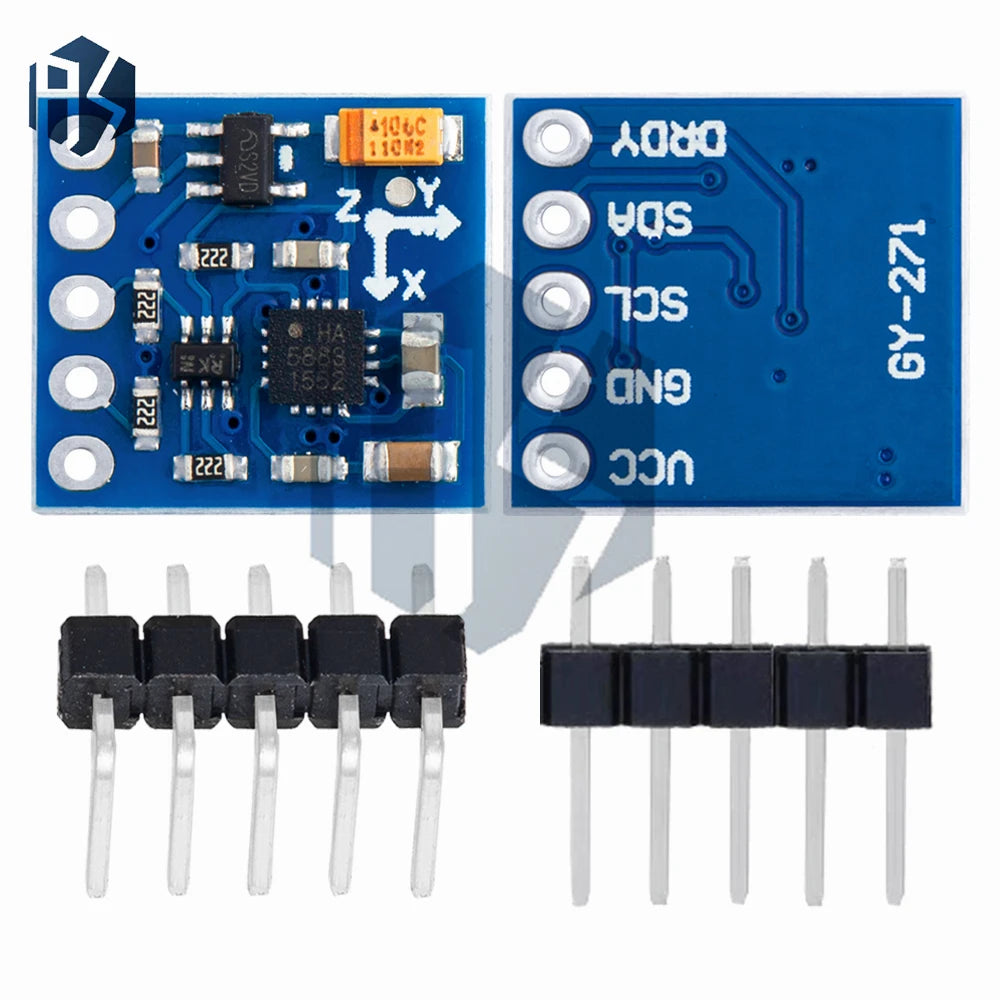 GY-271 3-Axis Magnetometer Sensor Module Precision Digital Compass Zpaxo