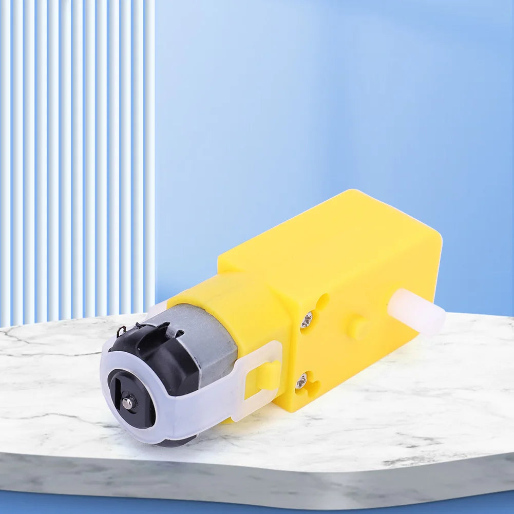 1- Dual Shaft Geared Motor Gearmotor DC 3-12V TT Install EMC Smart