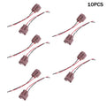2 4 Head Fog Light Halogen Replacement Repair Harness Gauge Wire Two