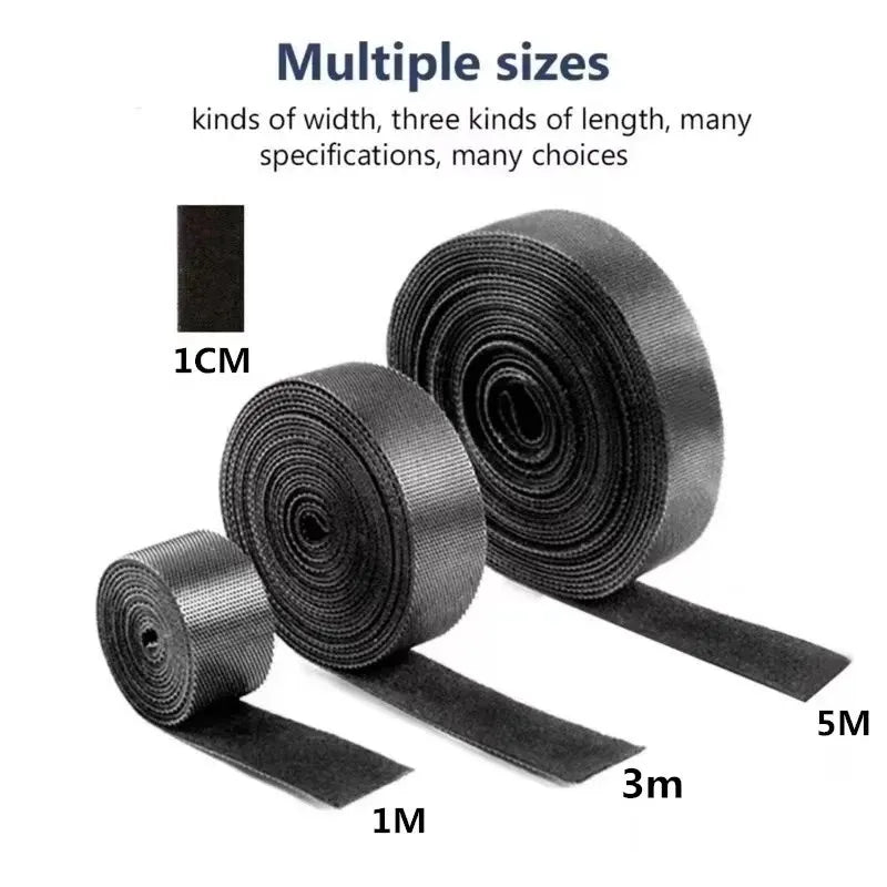 Cable Organizer Management Wire Winder Tape Earphone Mouse Cord Ties Zpaxo