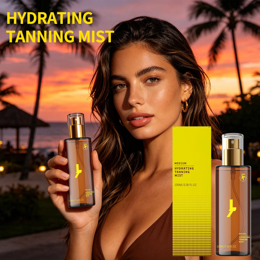 Sunless Self Tanning Essence Spray – Natural Bronze Glow Self Tanning Spray Zpaxo