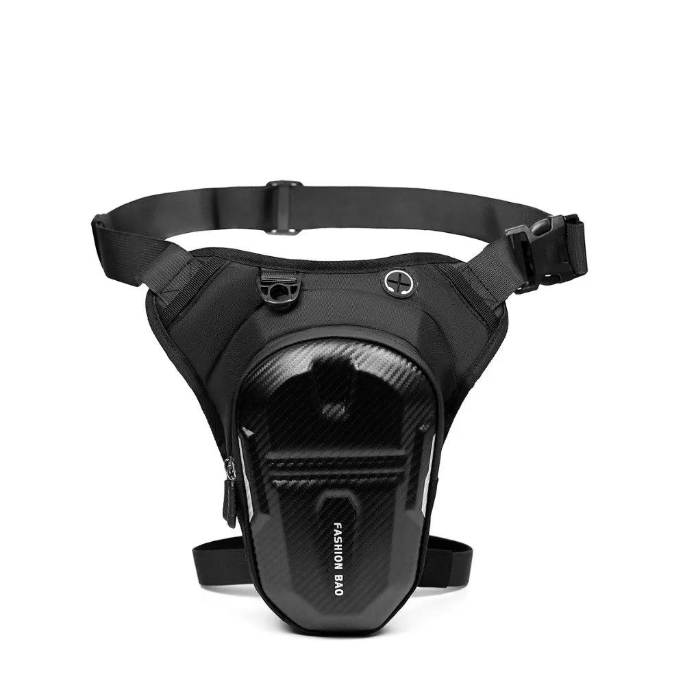Waterproof Motorcycle Leg Bag Hard Shell Convertible Cycling Waist Zpaxo style7