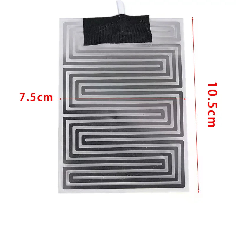 Pad Hand Warmer Heated Insole USB Heating Metal Film Electric Heat Mat Zpaxo