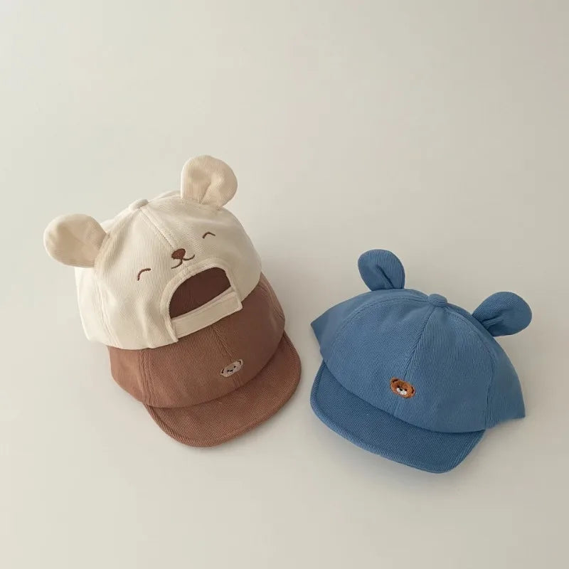 Baby Adjustable Lightweight Casual Baseball Cap Cute Animal Ears