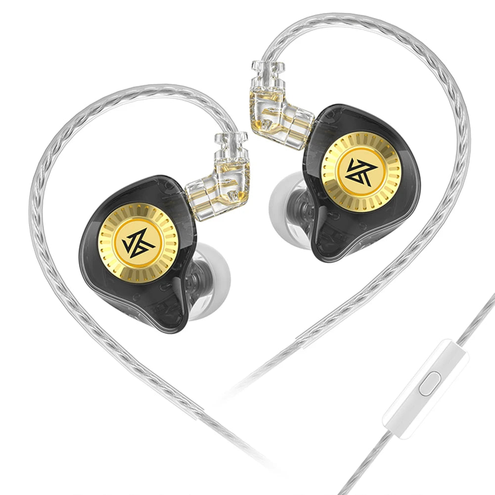 EDX Ultra Wired Headphone Dynamic In-Ear Monitor Earphone Noise Cancelling 3.5mm Plug Stereo Earphone for Music Sport Game Zpaxo With Mic China Mainland