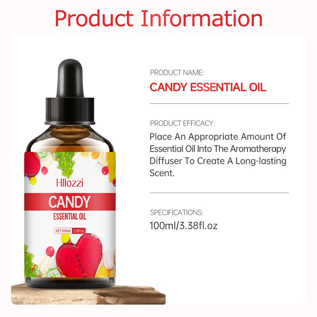 CANDY ESSENTIAL OIL Smooth Skin Texture Create More Even Tone Making Zpaxo