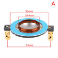 34.4 44.4 51.3 72.2 74.5 Core Tweeter Voice Coil Membrane Titanium Film Treble Speaker Repair accessories DIY Parts Zpaxo 34.4mm