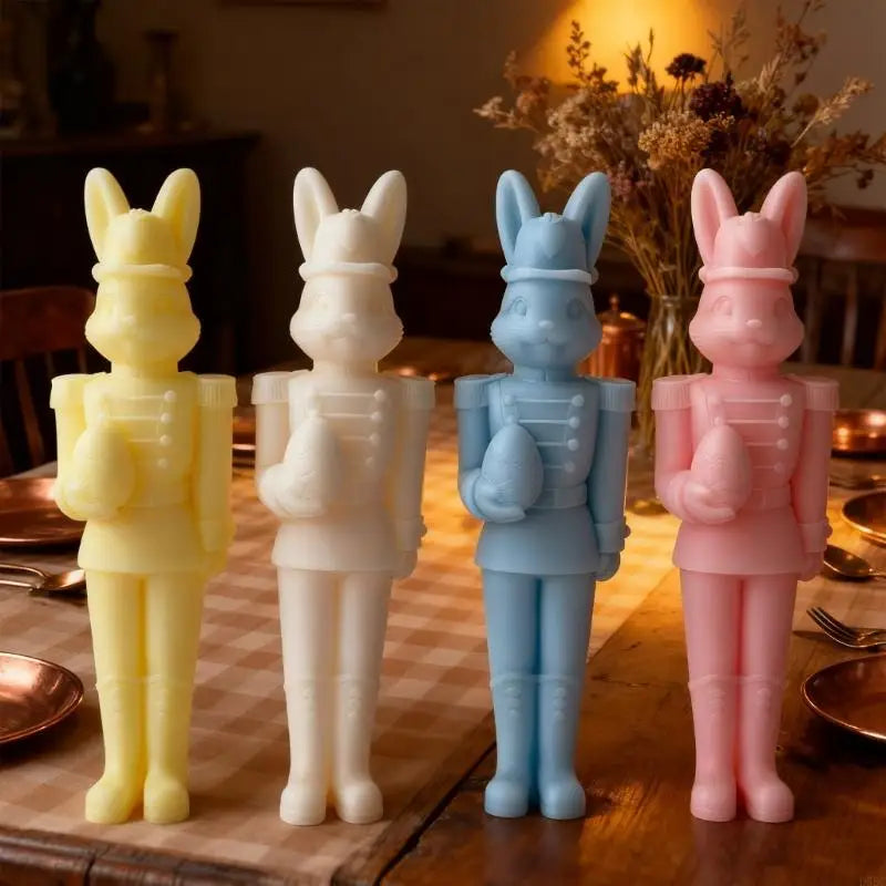 Silicones Easters Bunnies Nutcrackers Mold Easy Crafting Projects