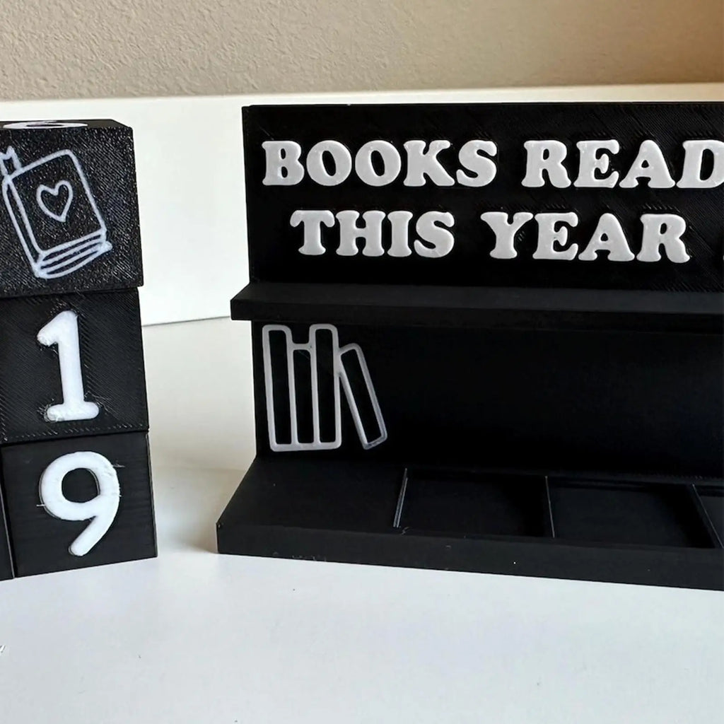 Book Reading Counter Modern Tracking Sign Classroom Library Bedside