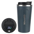 Coffee Mug Temperature Display Leakproof Car Tea Water Thermos Cup