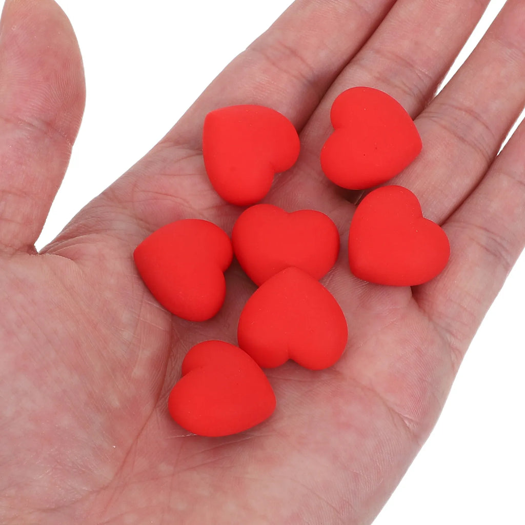 Red Heart Decorative Refrigerator Magnets Whiteboard Fridge Mini