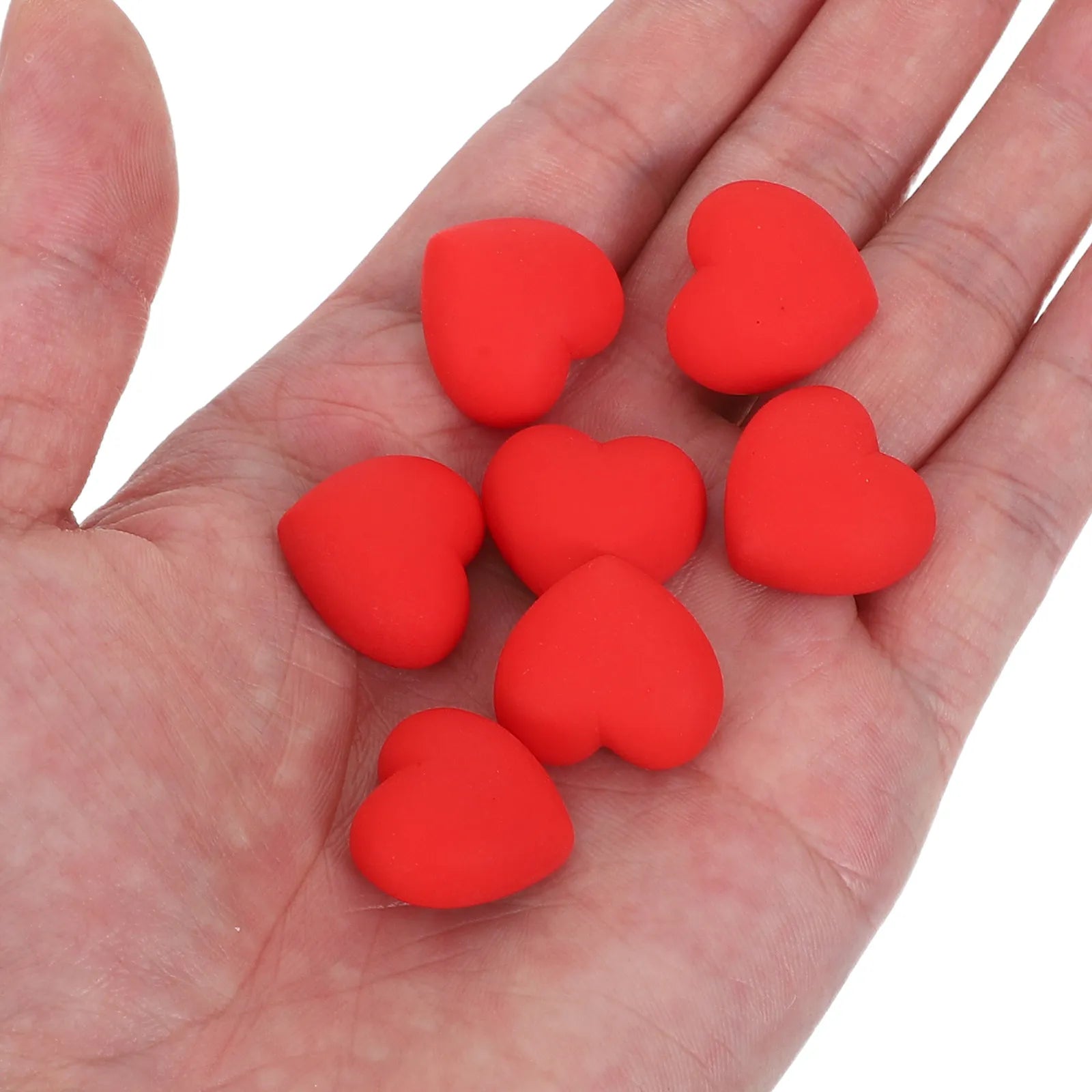 Red Heart Decorative Refrigerator Magnets Whiteboard Fridge Mini