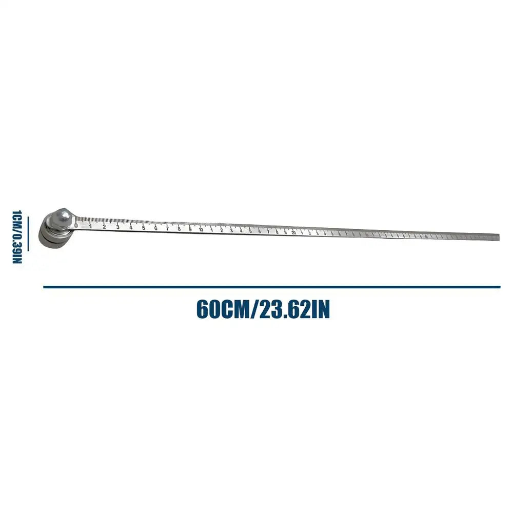 Stainless Steel Wood Positioning Ruler Marking Gauge Heavy Duty