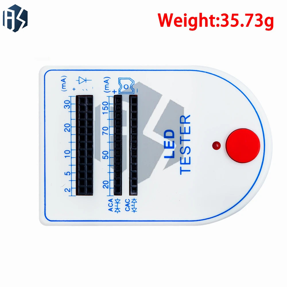 2-150mA Mini Handy LED Test Box Tester Light-emitting Diode Lamp Bulb Zpaxo