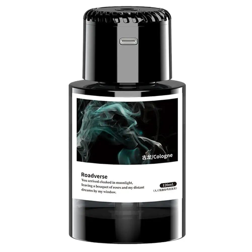 Smart Car Diffuser with Starry Sky Projector – 120ml Car Air Diffuser Zpaxo Cologne