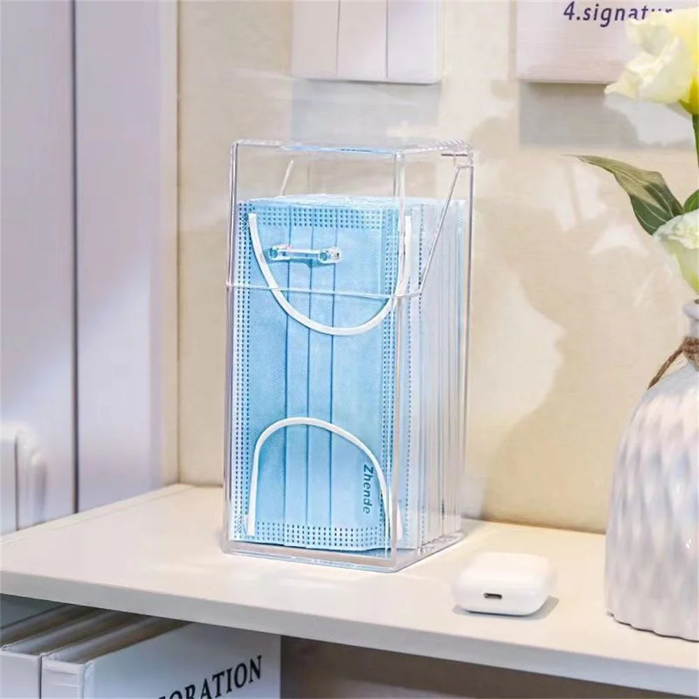 Transparent Desktop Makeup Brush Holder & Cosmetic Organizer