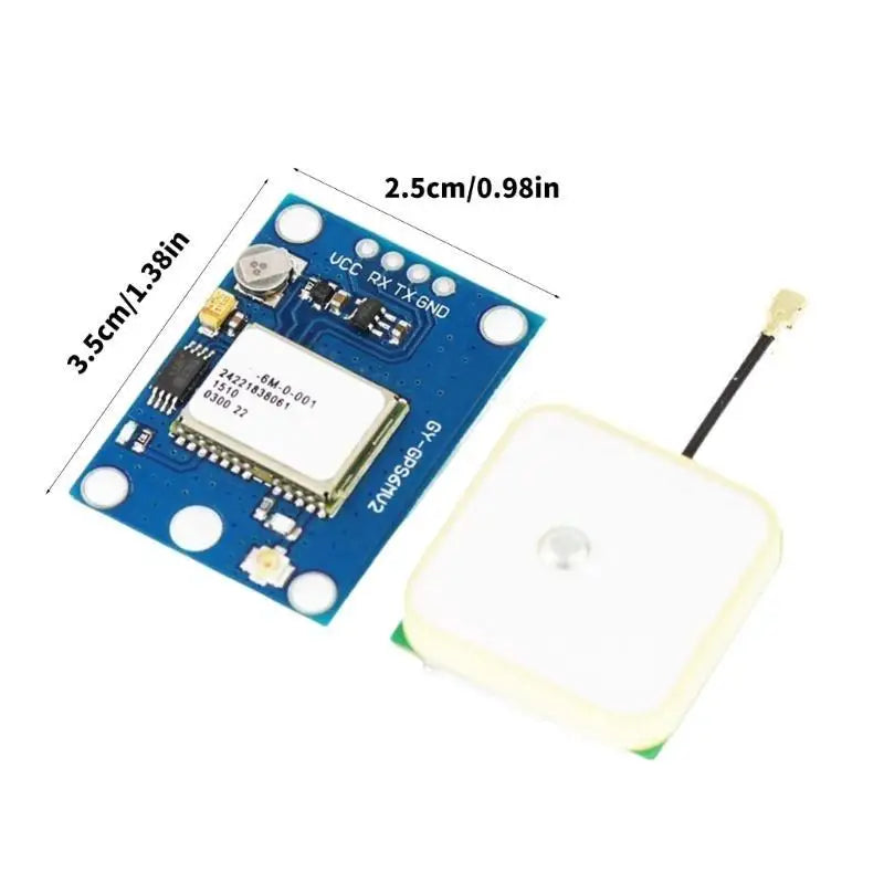 652F GY-GPS6MV2 Module 25x25mm Lareg Antennae EEPROM Backup Battery Zpaxo
