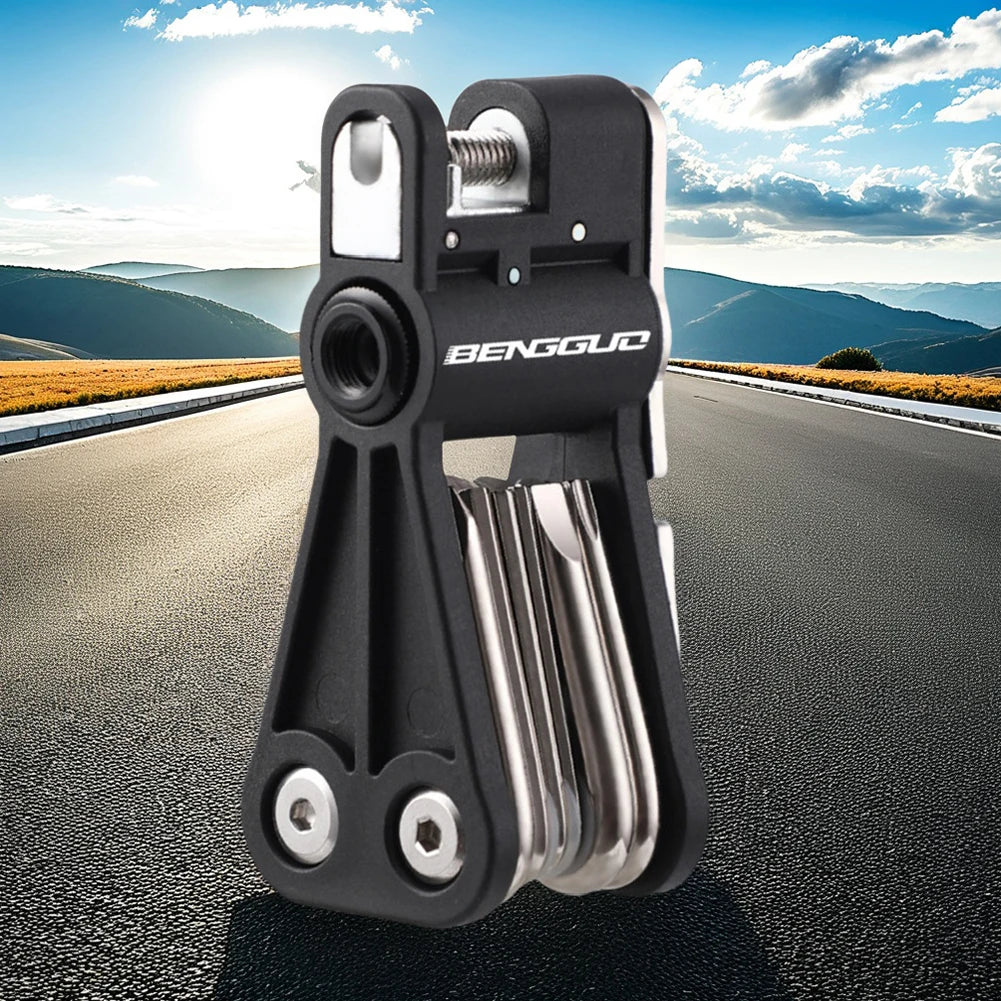 18-in-1 Bicycle Multi-function Tool Screwdriver Wrench Chain Cutter
