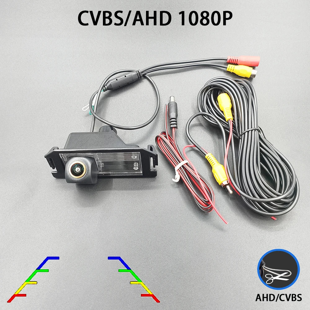 AHD 1080P CVBS Car Reverse Backup Rear View Camera Hyundai I10 I20