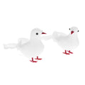 Store Decor Peace Pigeons Foam Feather Artificial Doves Art Crafts