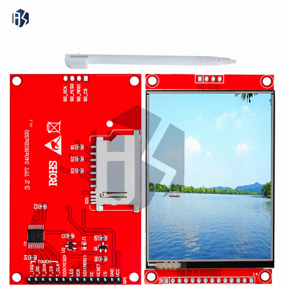 3.2-Inch TFT LCD Touch Screen Module (ST7789): 240×320 Resolution – For Arduino for UNO/MEGA2560 (With/Without Touch) Zpaxo