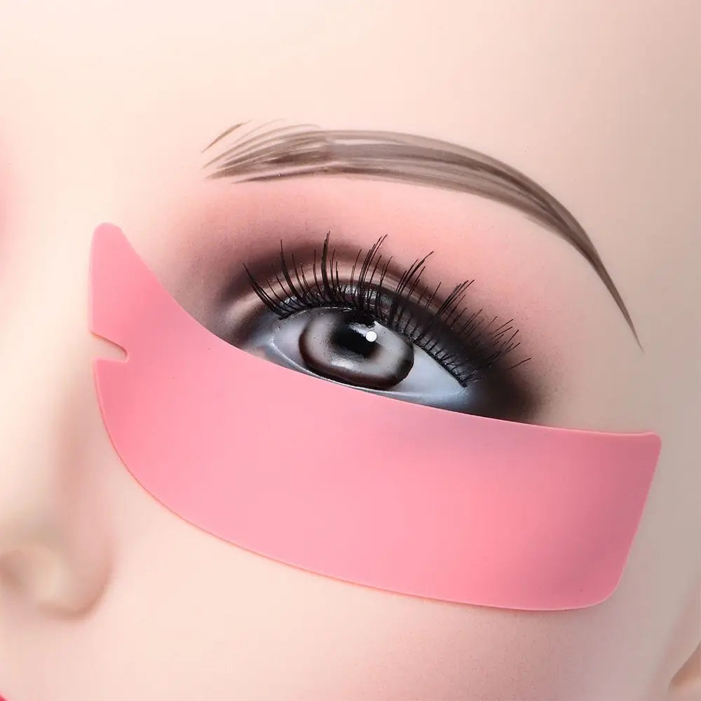 1Pair Reusable Eyelash Perm Silicone Eye Pads Lash Extension Under Eye Patches Sticky Eyelash Extension Patch Makeup Tools Zpaxo