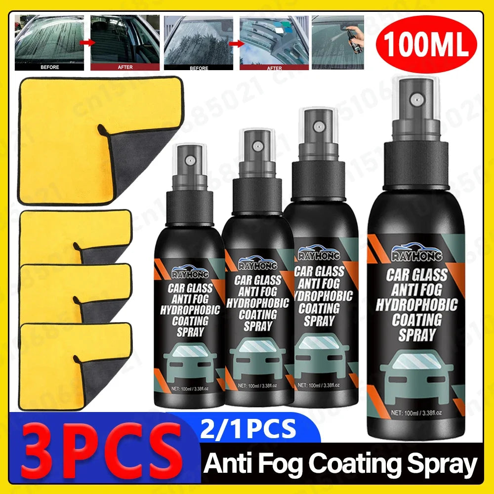 Water Repellent Spray Anti Rain Coating Car Glass Hydrophobic