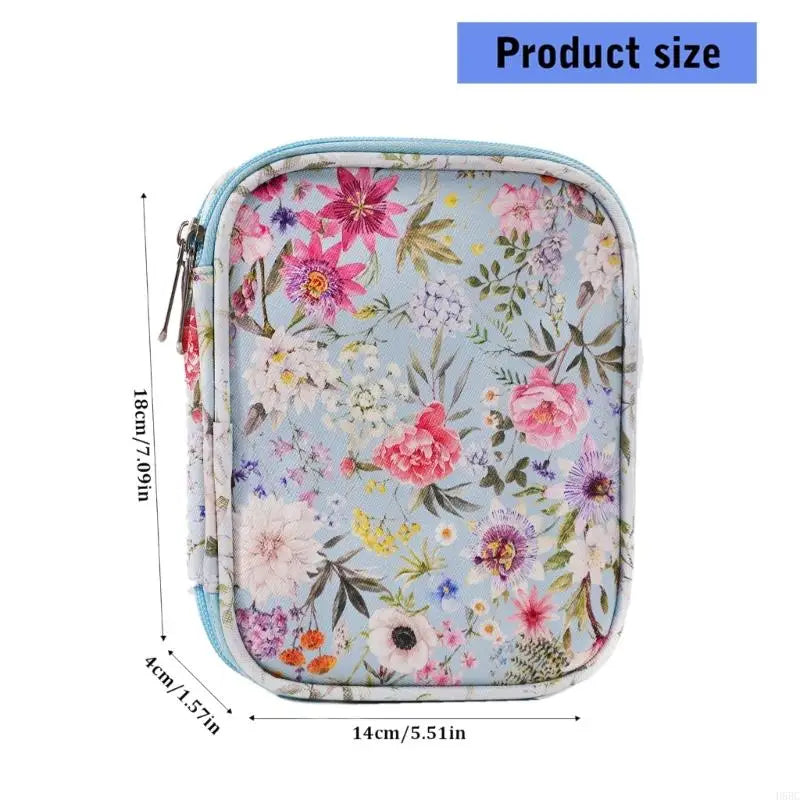 Waterproof Fabric Crochet Hook Storage Case Knitting Tool Sewing