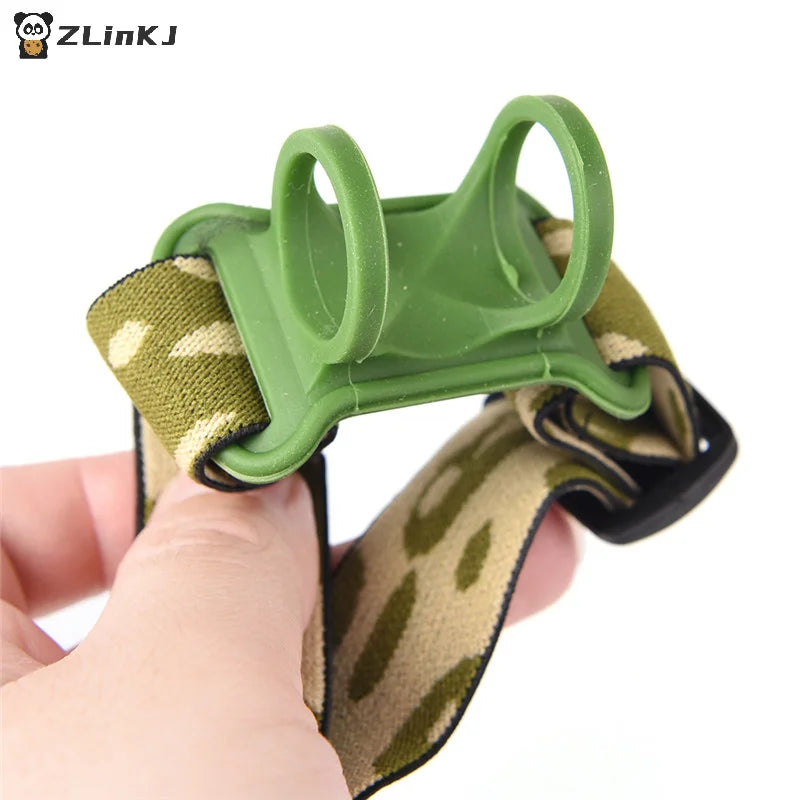 Head Strap Headband 18650 Headlight Flashlight Lamp Torch Headlamp Zpaxo