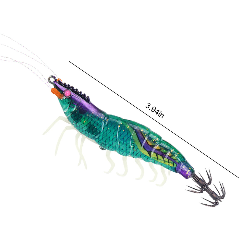 Fishing Squid Jigs Cuttlefish Lures Double-layer Rust-proof Hard