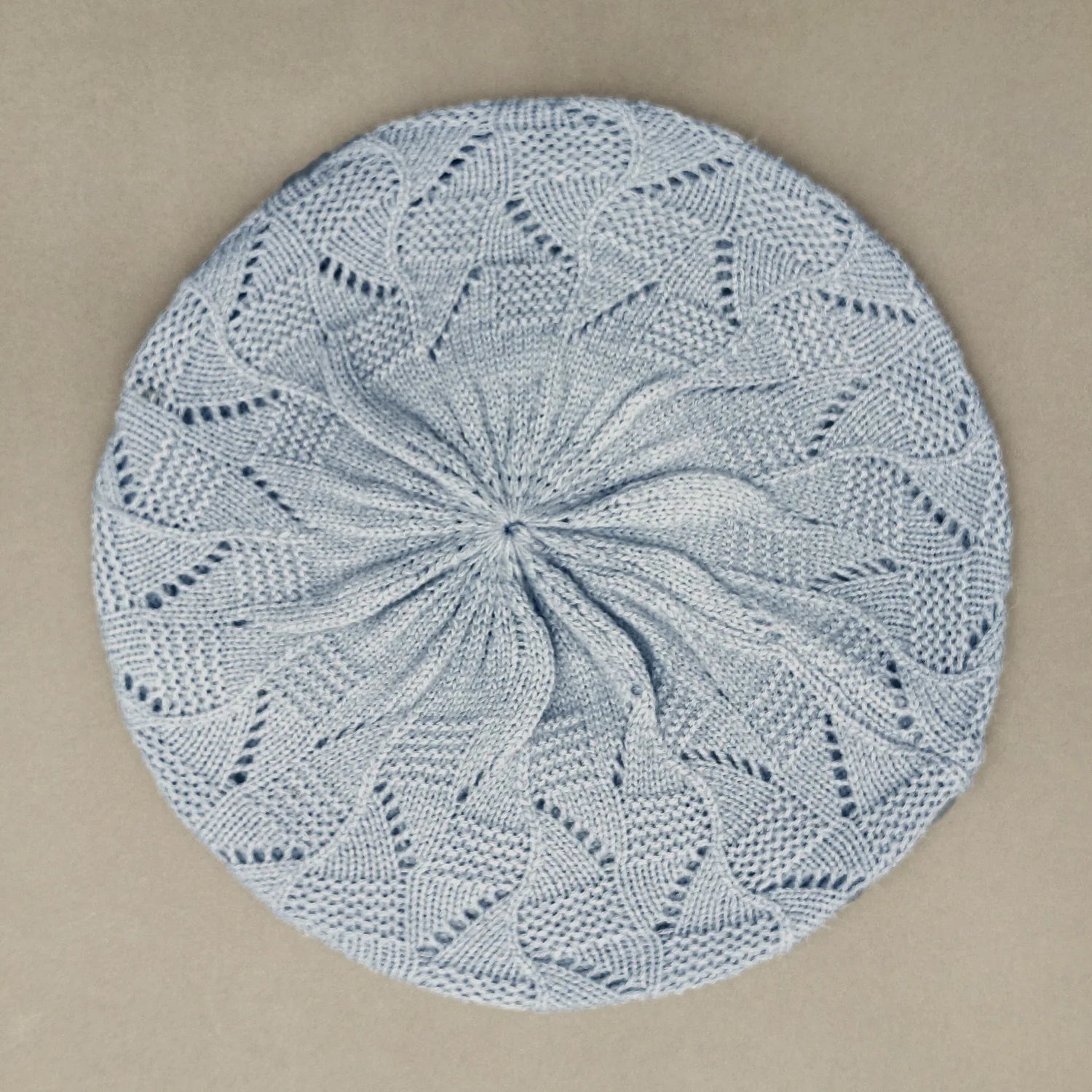 Mesh Breathable Beret – Lightweight Cotton Artist Hat