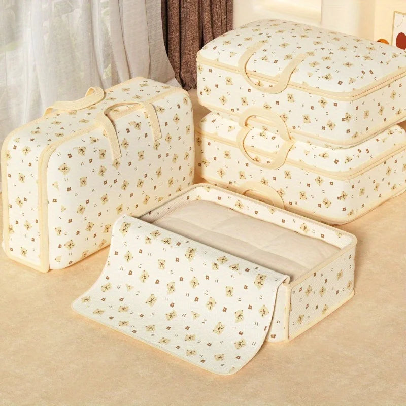 Large Quilt Storage Bag – Dustproof Moisture-Proof Organizer Quilt Storage Bag Zpaxo